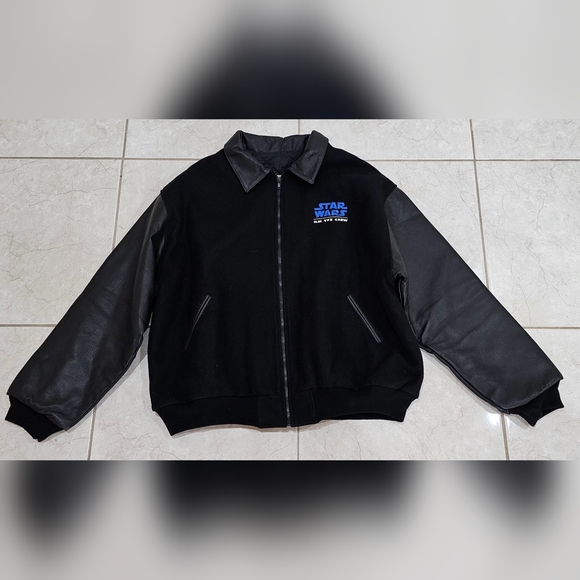Lucasfilm Star Wars Episode I - The Phantom Menace Crew 1999 Jacket Men's XXL - Picture 1 of 6